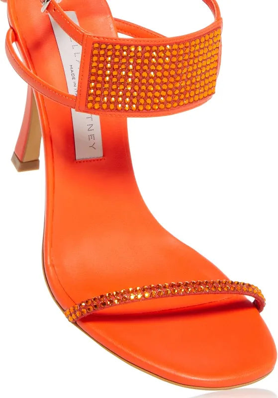 USED Stella McCartney Stella 100 Crystal High Heel Sandals