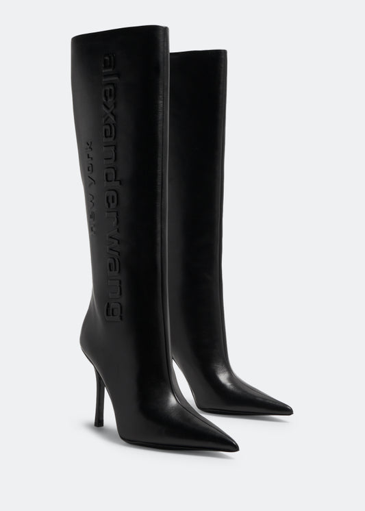 ALEXANDER WANG EMBOSSED BOOTS