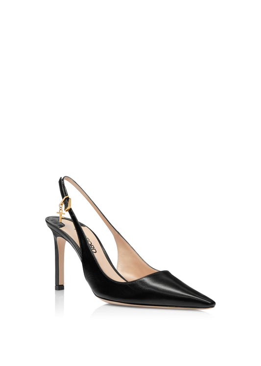 TOM FORD Angelina Leather Slingback